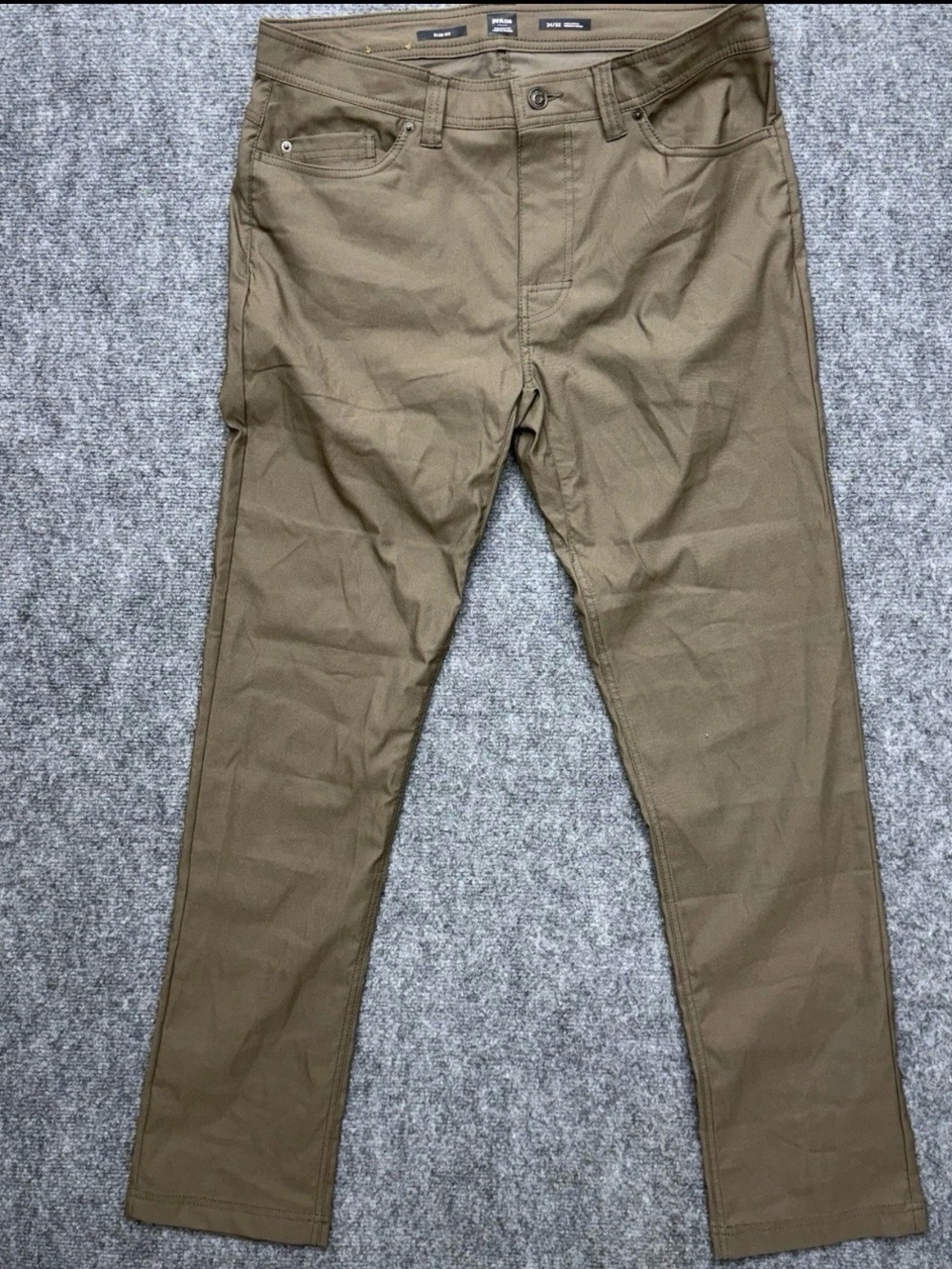 Prana Men's Chino Pants in Khaki Brown